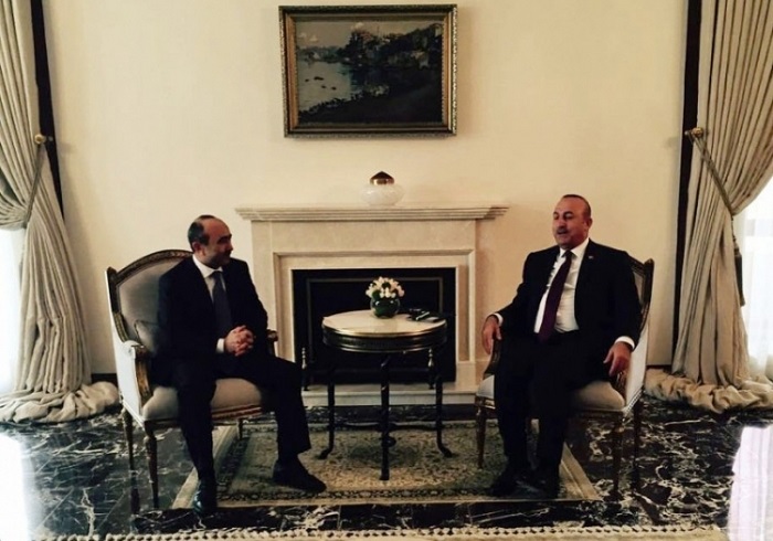 Azerbaijani president’s aide meets with Turkish FM 